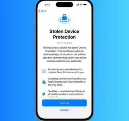 张湾苹果授权维修店分享被盗设备保护功能开启方法 