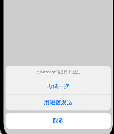 张湾apple维修iPhone上无法正常发送iMessage信息