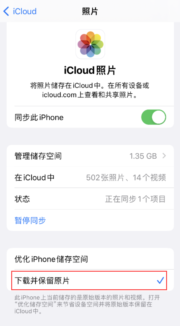 张湾苹果手机维修分享iPhone 无法加载高质量照片怎么办 