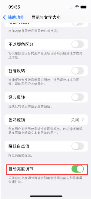 张湾苹果15维修店分享iPhone 15 Pro系列屏幕亮度 