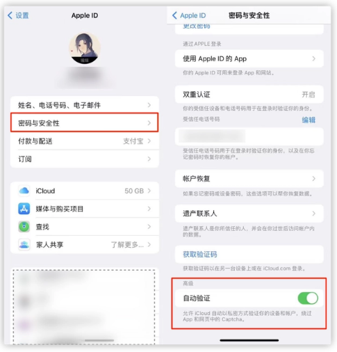 张湾苹果手机维修分享iOS 16 自动验证功能开启方法 